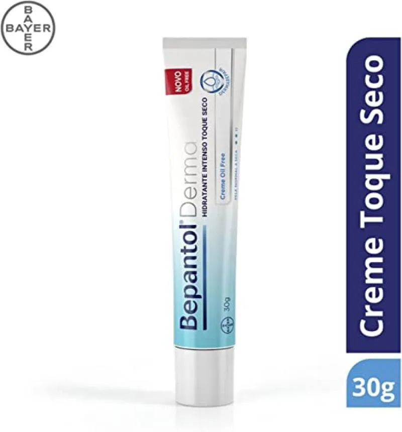 BEPANTOL DERMA TOQUE SECO CREME HIDRATANTE INTENSO 30G - TODO TIPO DE PELE - DIA/NOITE
