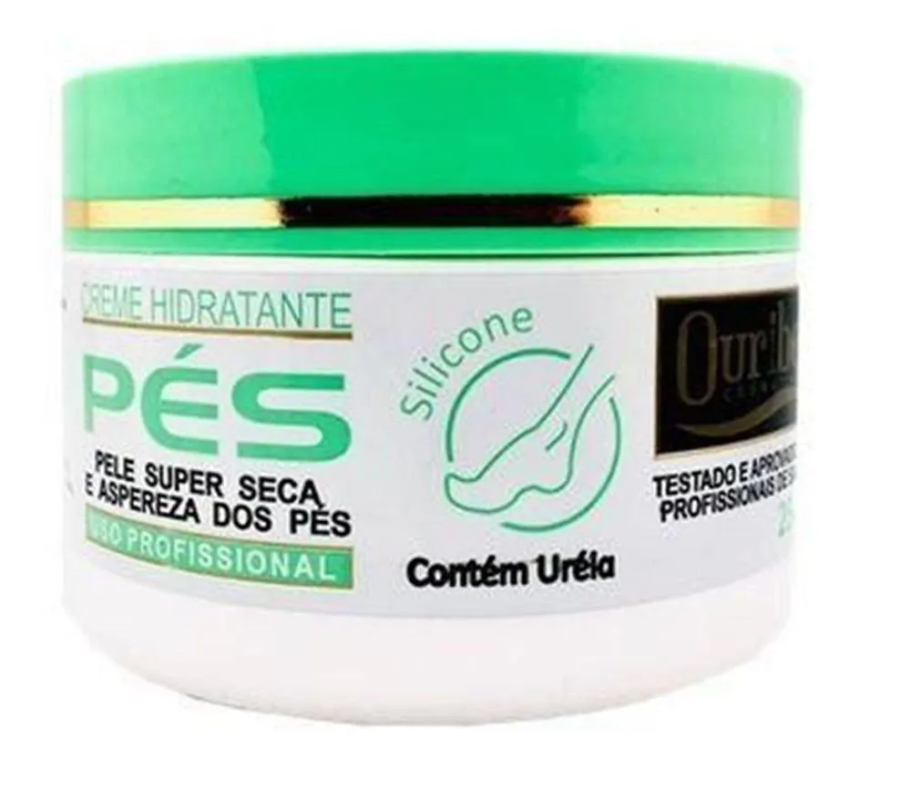 OURIBEL  CREME HIDRATANTE PARA PES C/ SILICONE E UREIA 250G