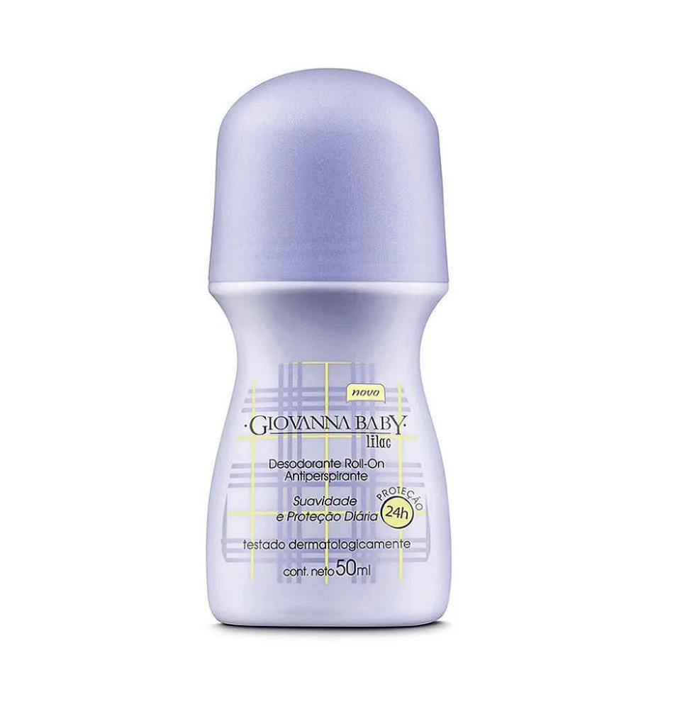 DESODORANTE GIOVANNA BABY ROLL-ON LILAS 50ML