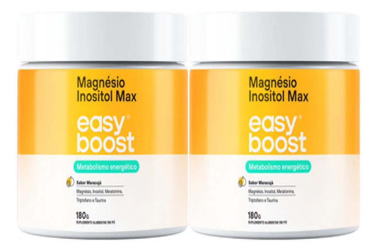 MAGNESIO INOSITOL MAX EASY BOOST MELATONINA 360G KIT 2X