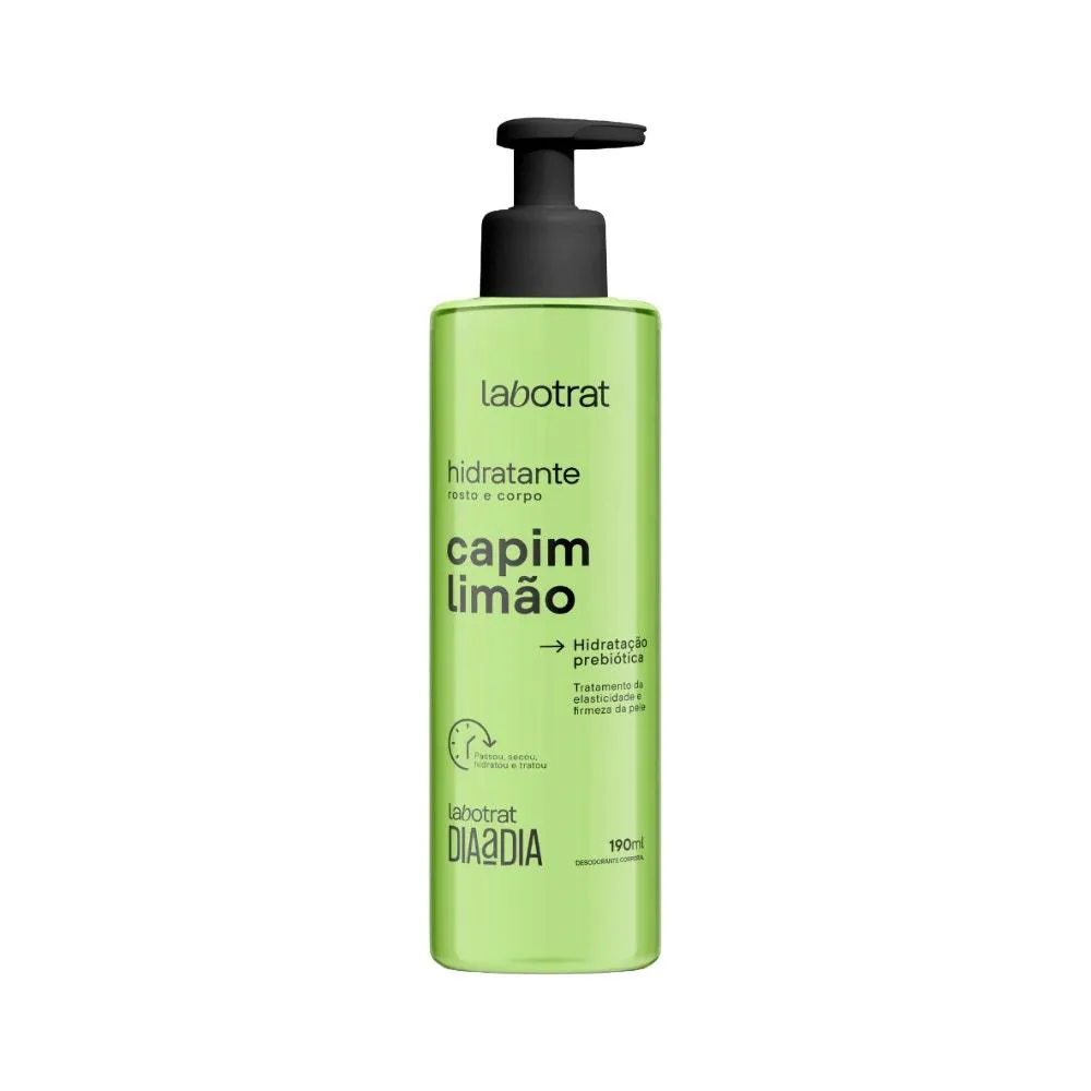 HIDRATANTE LABOTRAT DIA A DIA CAPIM LIMãO 190ML