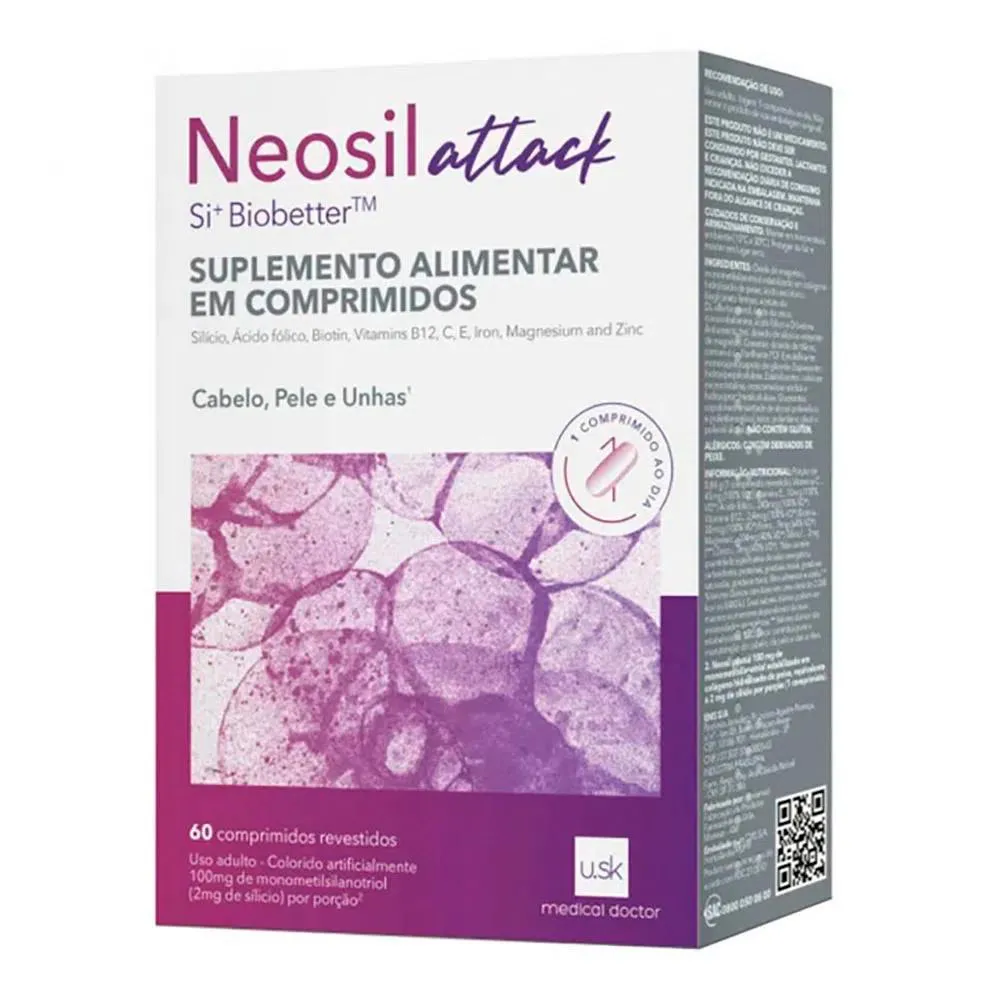 NEOSIL ATTACK SUPLEMENTO ALIMENTAR - 60 CáPSULAS