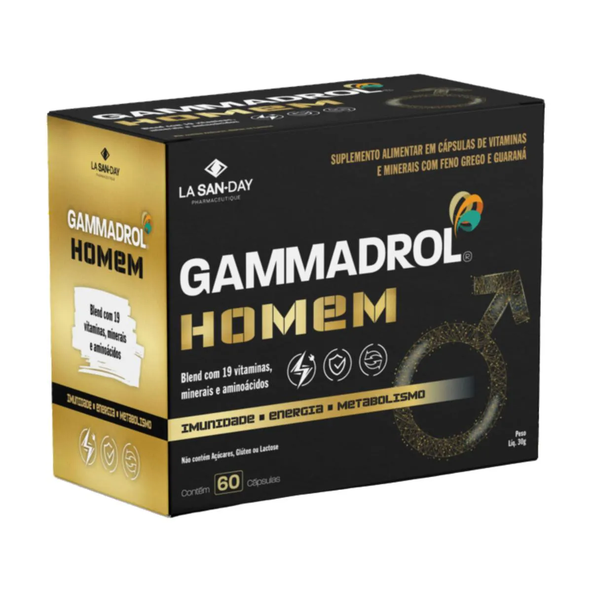 SUPLEMENTO GAMMADROL HOMEM ENERGIA – LA SAN DAY