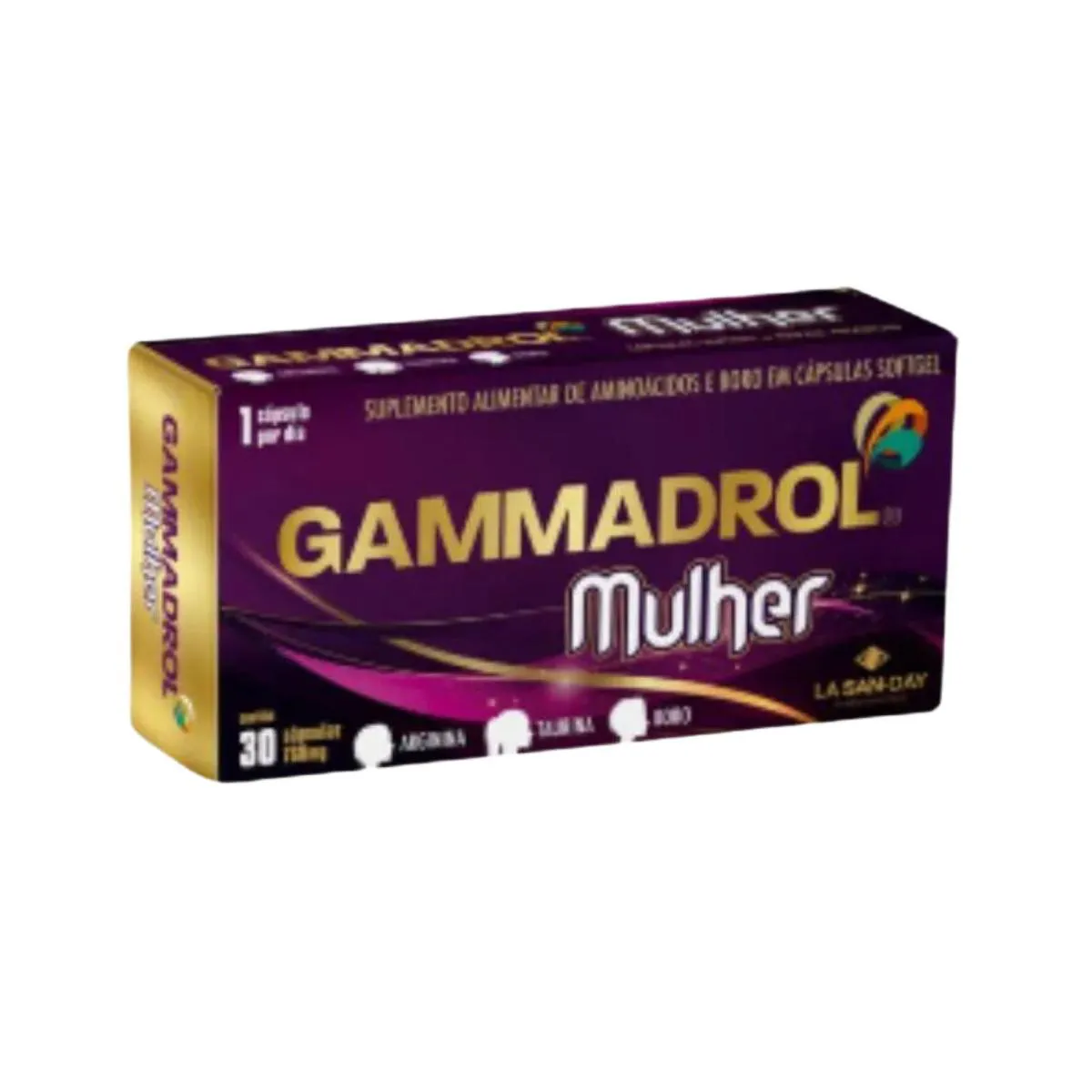SUPLEMENTO GAMMADROL MULHER ENERGIA DIA A DIA – LA SAN DAY