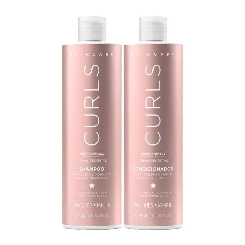SHAMPOO CONDICIONADOR JACQUES JANINE HAIR CARE CURLS 440ML