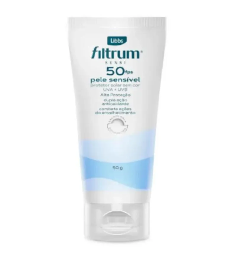 FILTRUM SENSI PROTETOR SOLAR FACIAL FPS50 50G
