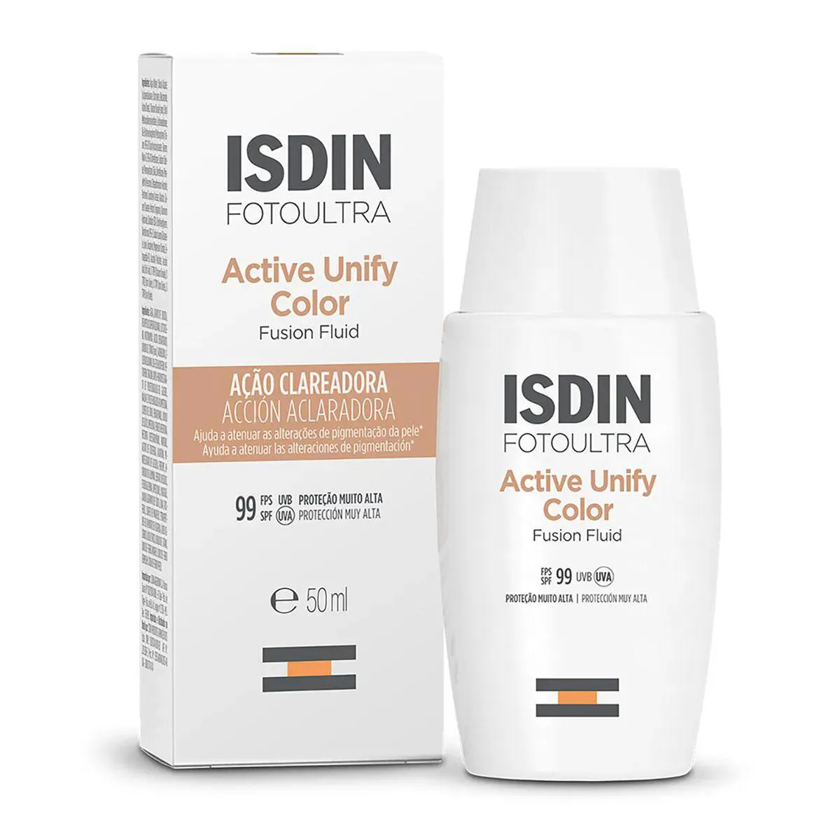 CLAREADOR FACIAL ISDIN FUSION FLUID COLOR FPS 99 50ML