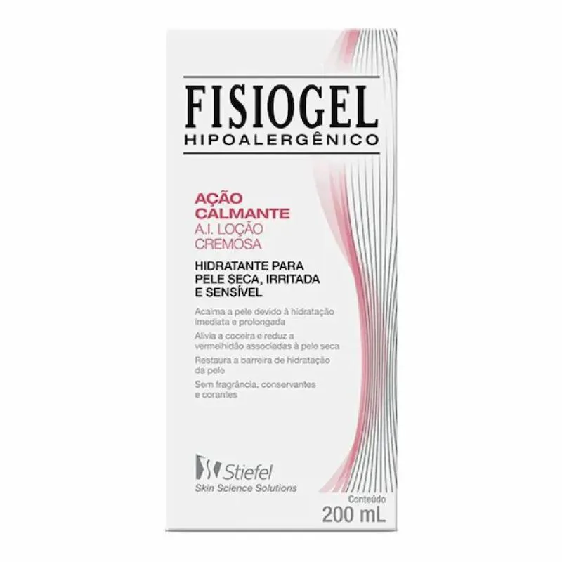 HIDRATANTE CORPORAL FISIOGEL A.I. LOçãO CREMOSA COM 200ML