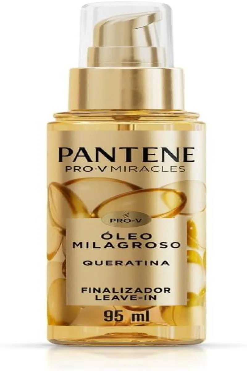 ÓLEO MILAGROSO FINALIZADOR E LEAVE-IN PANTENE MIRACLES QUERATINA 95ML