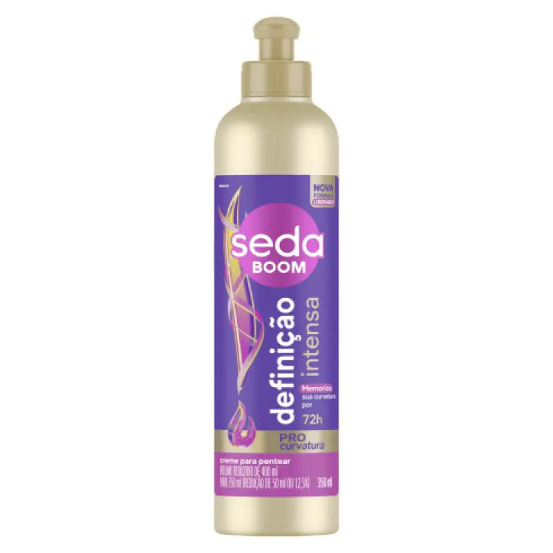 CREME PARA PENTEAR SEDA BOOM DEFINIçãO INTENSA 350ML