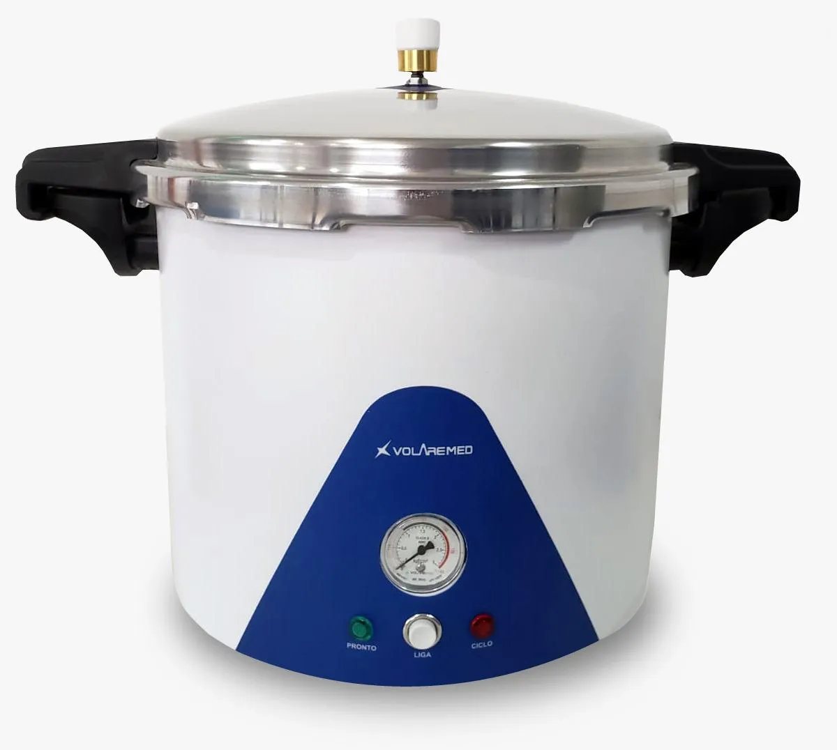 AUTOCLAVE PROFISSIONAL ANALóGICA 08 LITROS 110V VOLAREMED