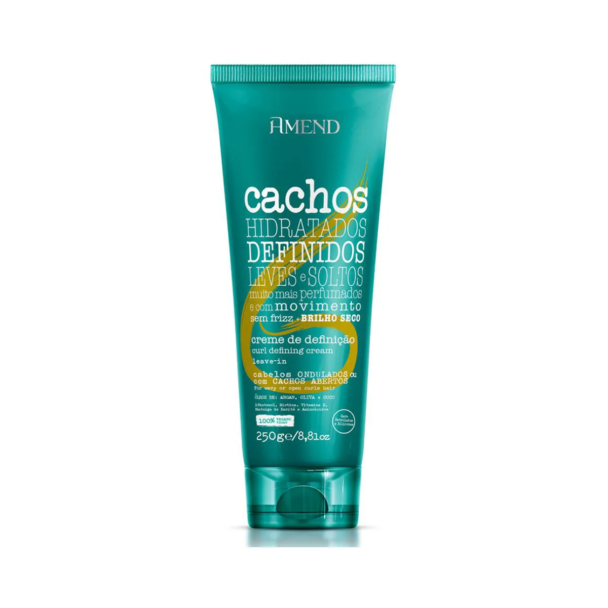 LEAVE-IN AMEND CACHOS ONDULADOS E ABERTOS 250G