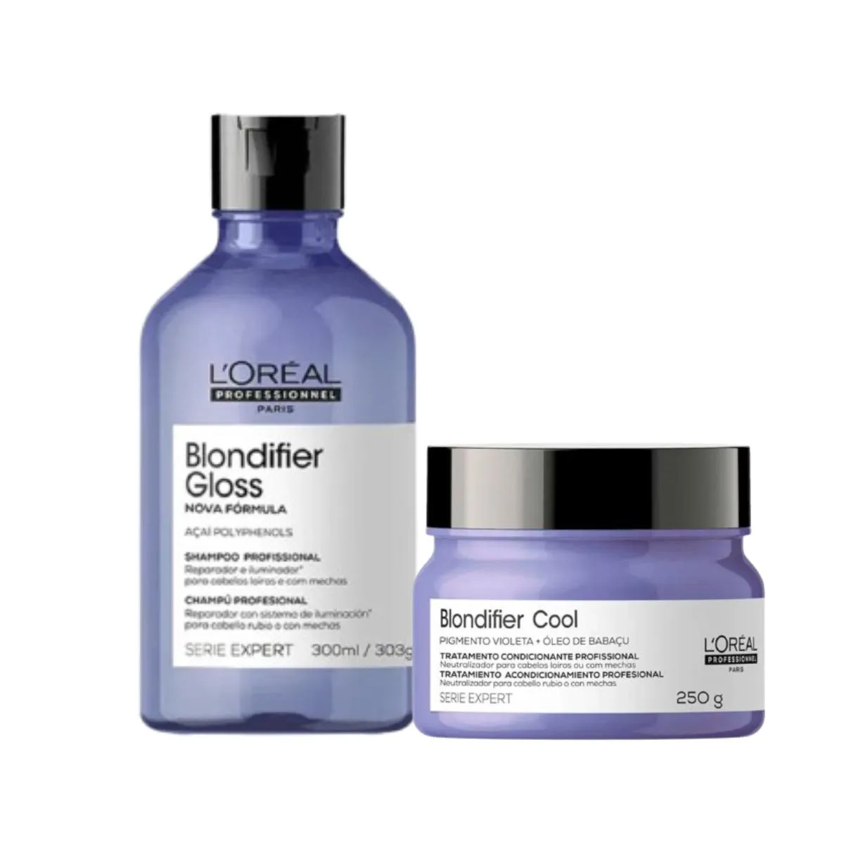 KIT LóREAL PROFESSIONNEL SERIE EXPERT BLONDIFIER DUO HOME CARE