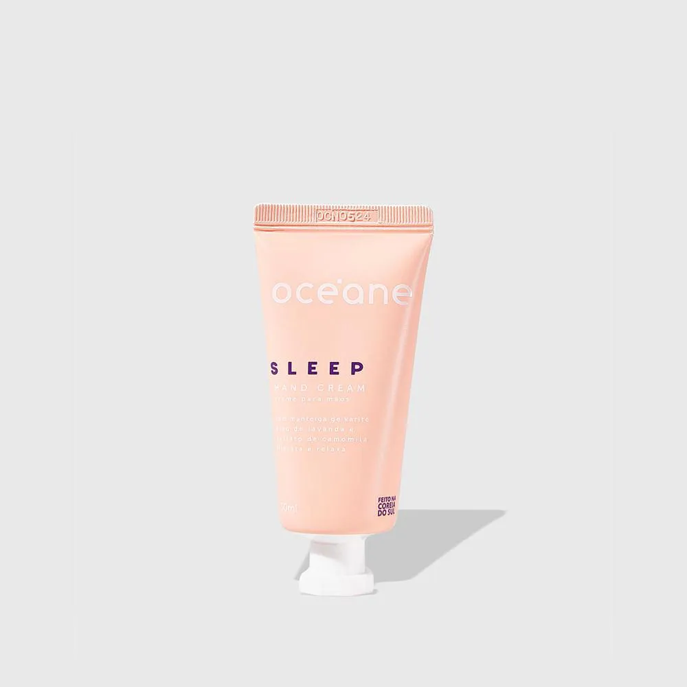 CREME PARA MãOS COM CAMOMILA E LAVANDA - SLEEP HAND CREAM 30ML