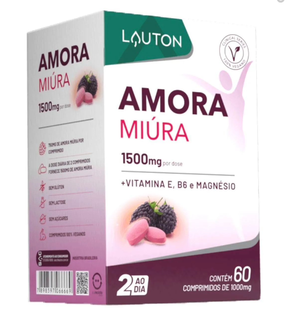 Amora Miúra Lauton 60 Comprimidos