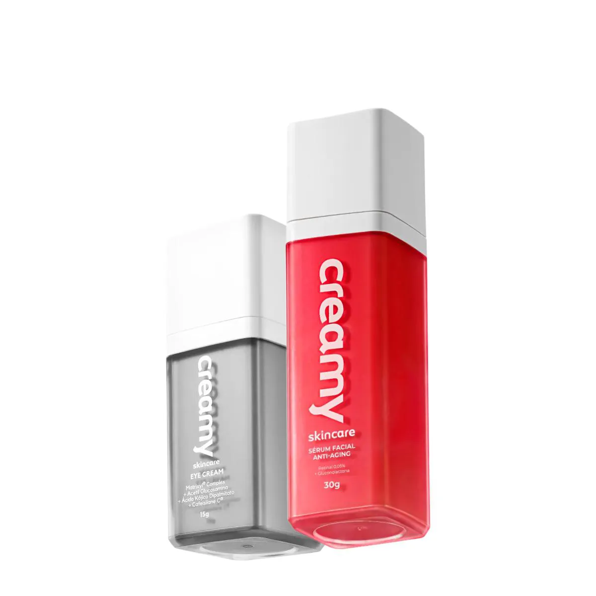 KIT CREAMY SKINCARE EYE CREAM E RETINAL SéRUM ANTI-AGING (2 PRODUTOS)