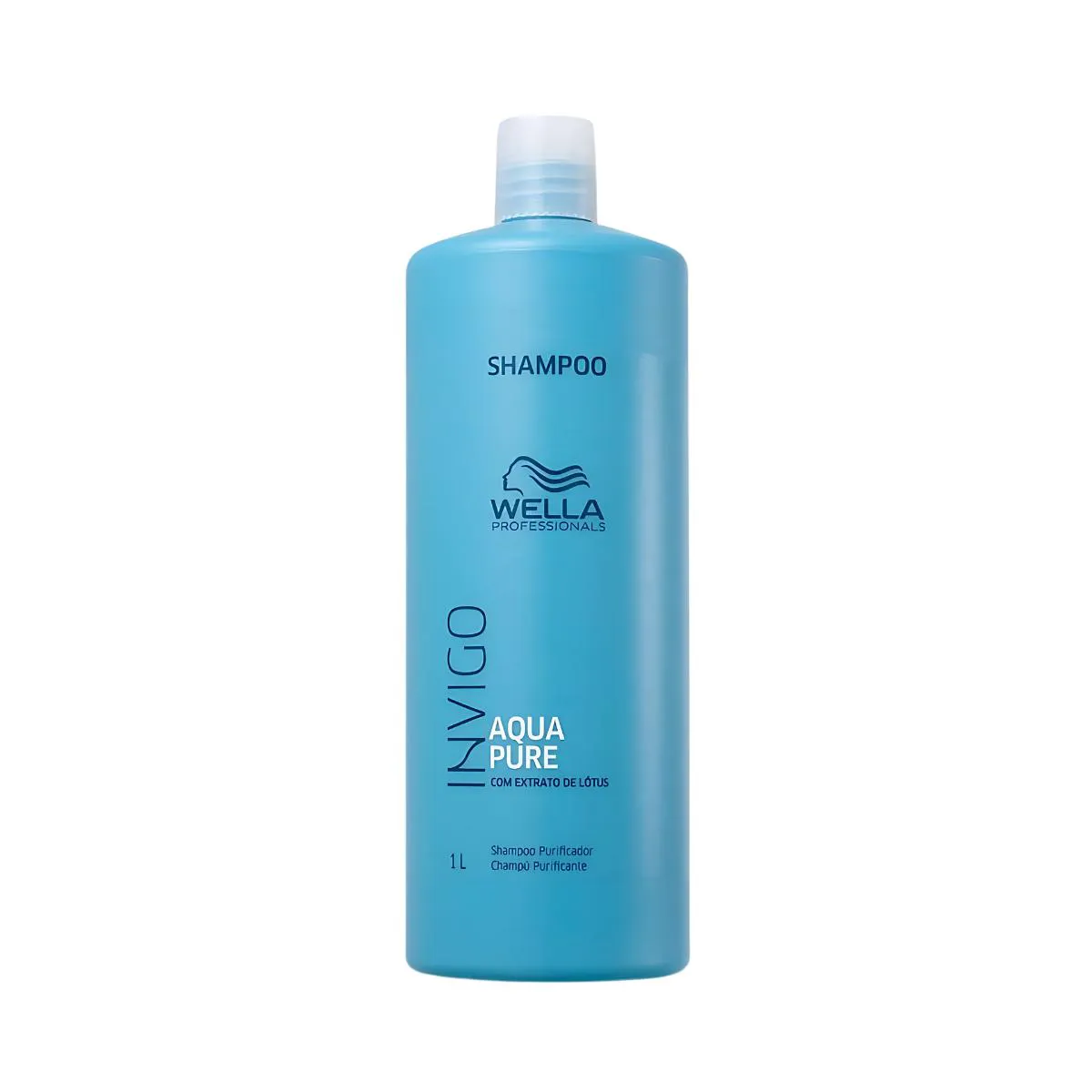 WELLA INVIGO AQUA PURE SHAMPOO ANTIRRESíDUOS 1L