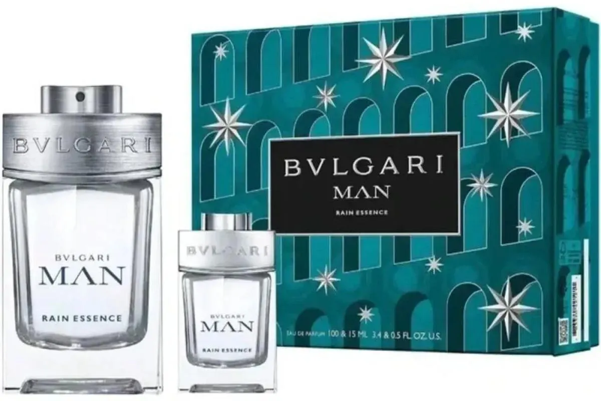 KIT BULGARI MAN WOOD ESSENCE EAU DE PARFUM 100ML + EAU DE PARFUM 15ML