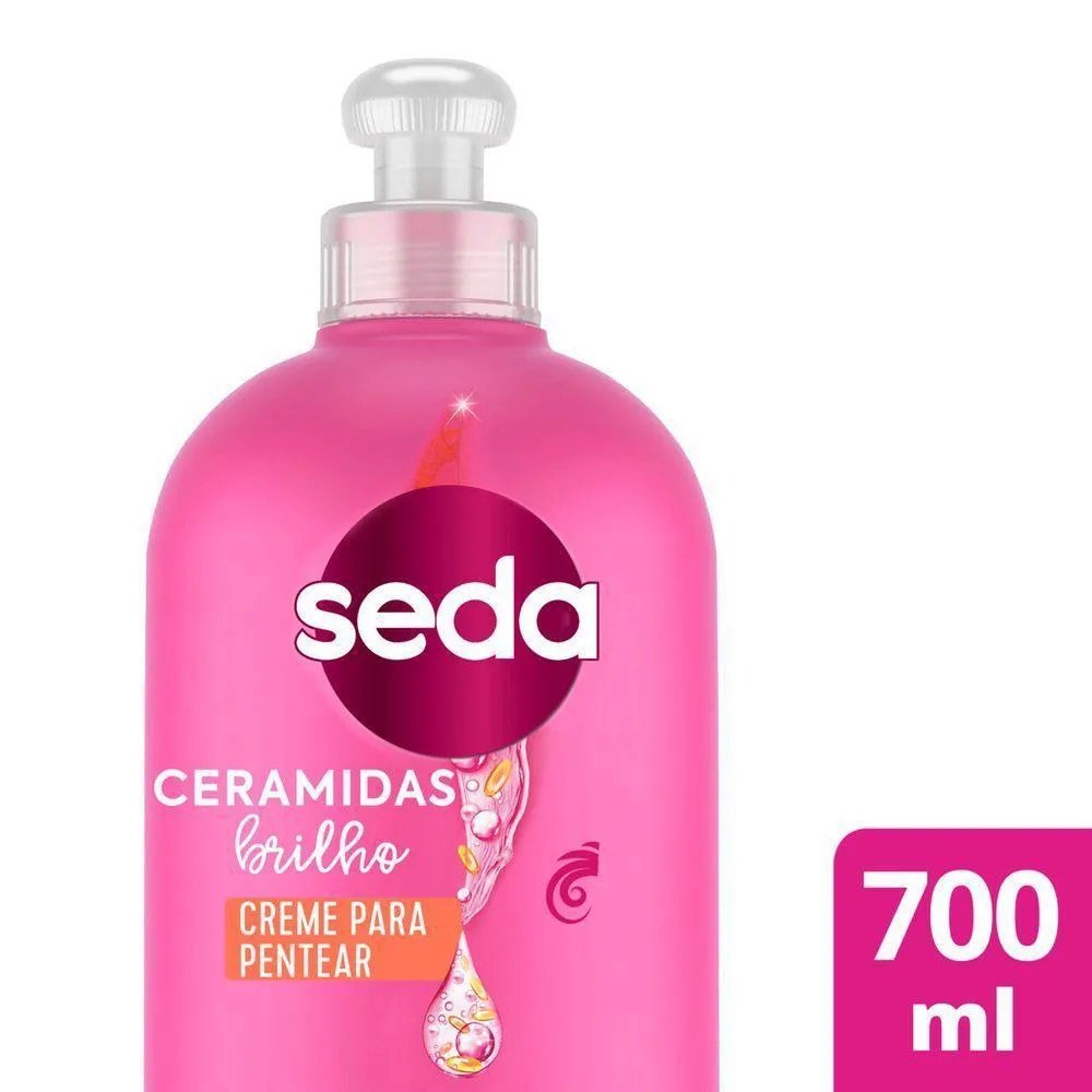CREME PARA PENTEAR SEDA BRILHO CERAMIDAS 700ML
