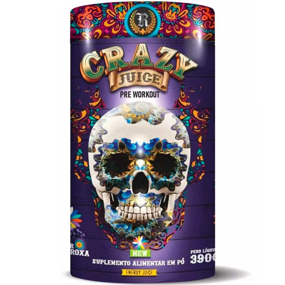 CRAZY JUICE PRé WORKOUT - (390G) - REPRESENT NUTRITION UVA Roxa
