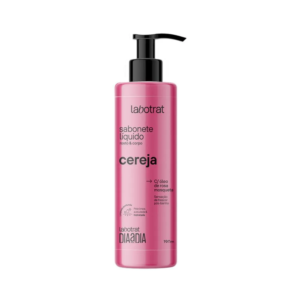 SABONETE LíQUIDO LABOTRAT DIA A DIA CEREJA 190ML