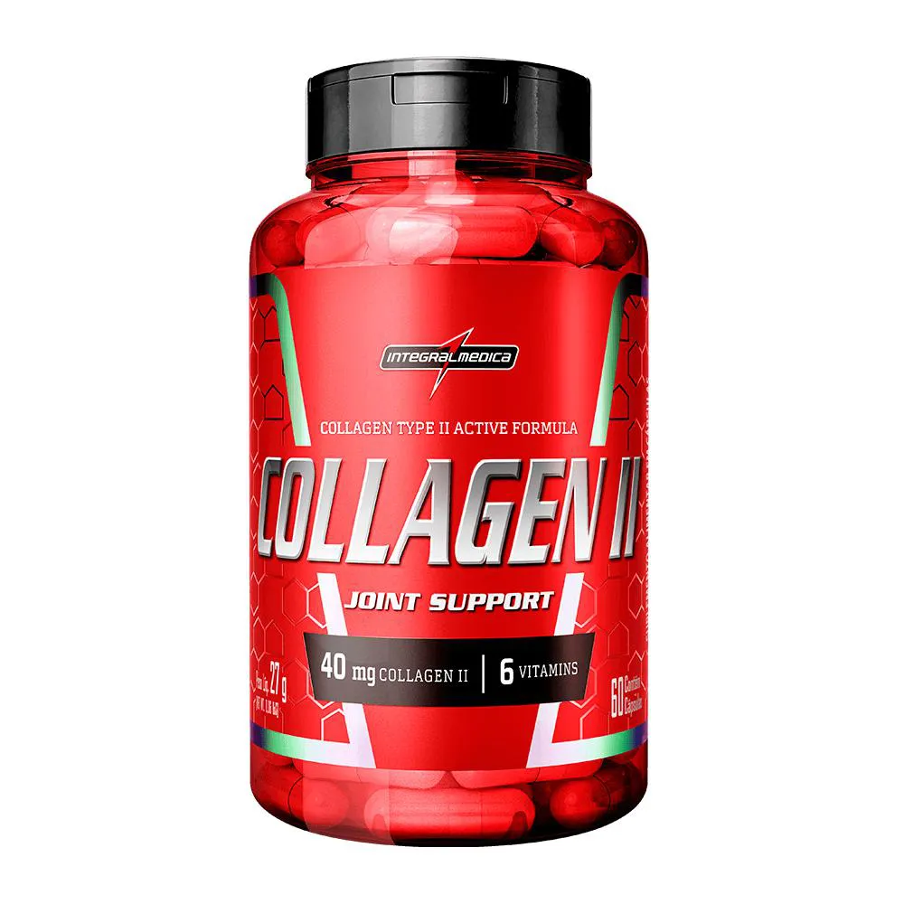 COLLAGEN II 60 Cápsulas SEM Sabor