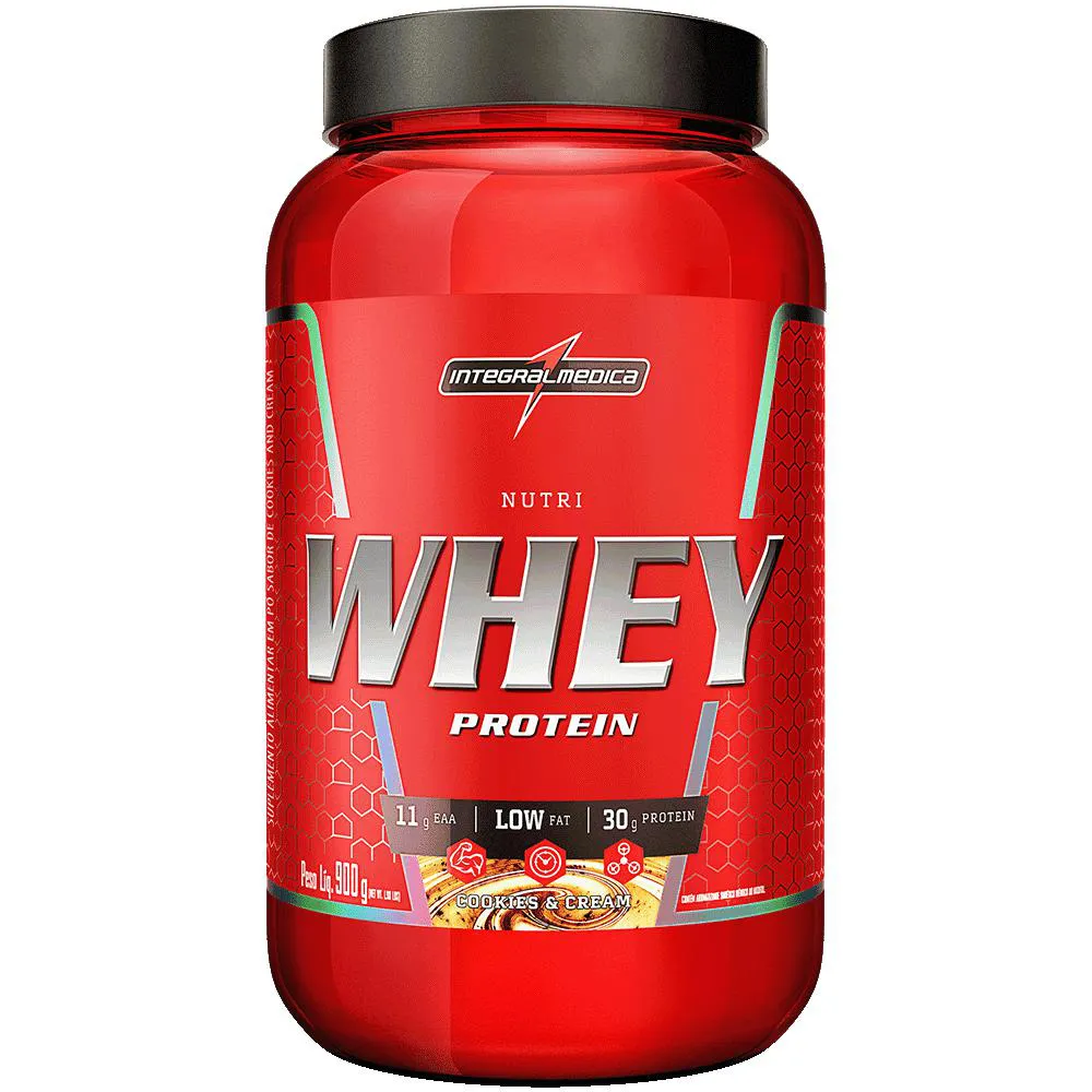 NUTRI WHEY PROTEIN POTE 900G 900 G Cookies