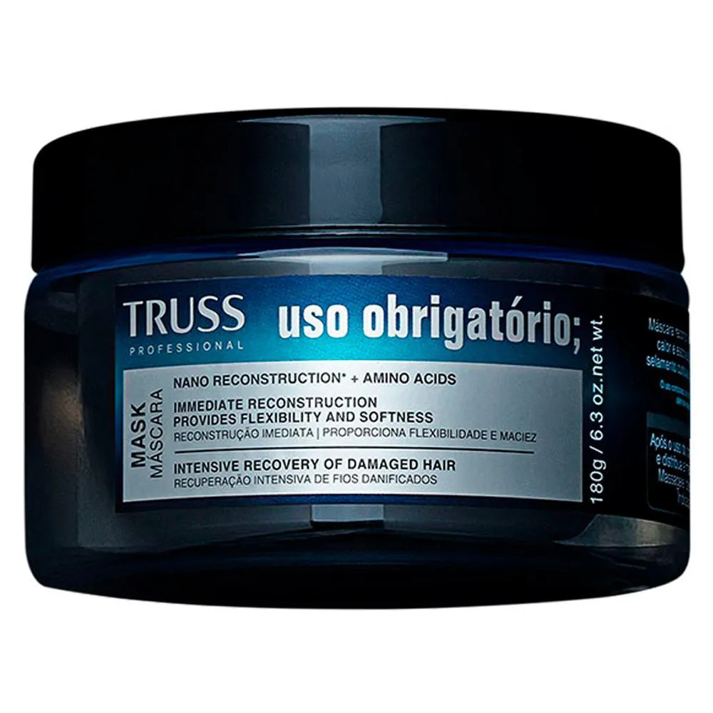 TRUSS USO OBRIGATóRIO MáSCARA CAPILAR 180G