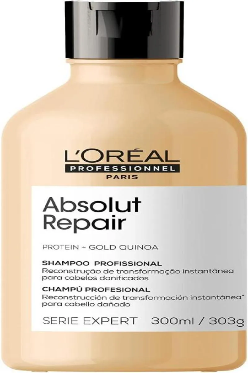 LOREAL SHAMPOO ABSOLUT REPAIR GOLD QUINOA 300ML