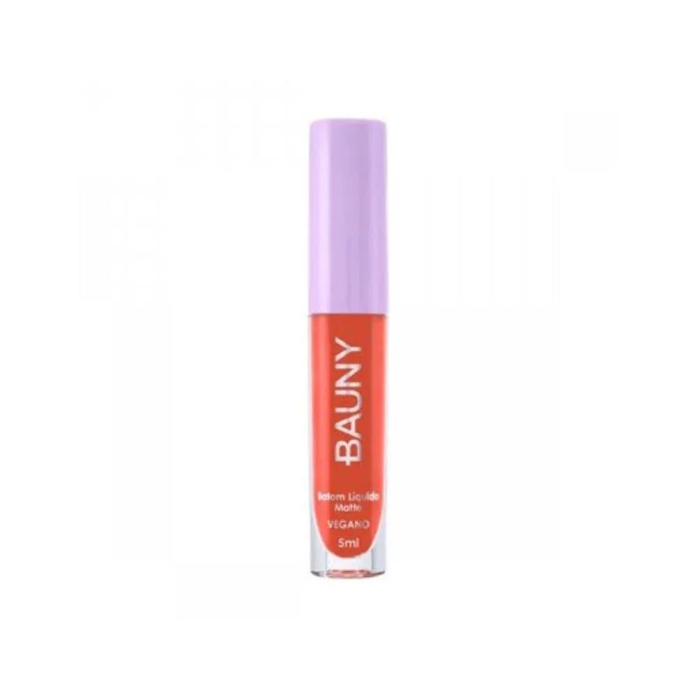 BATOM LíQUIDO EFEITO MATTE BAUNY COSMéTICOS COR 110 5ML