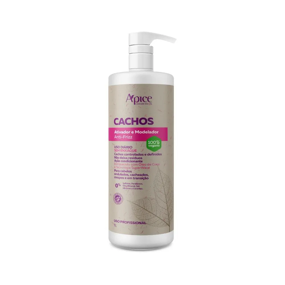 ATIVADOR CACHO APSE MODELADOR ANTI-FRIZZ 1000ML