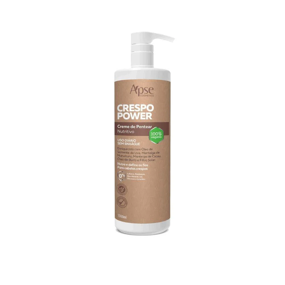 CREME DE PENTEAR APSE NUTRITIVO CRESPO POWER 1000ML