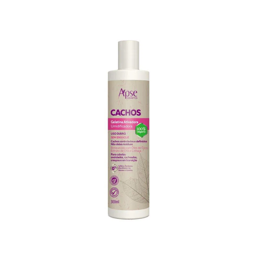 GELATINA APSE ATIVADORA E UMIDIFICADORA CACHOS 300ML