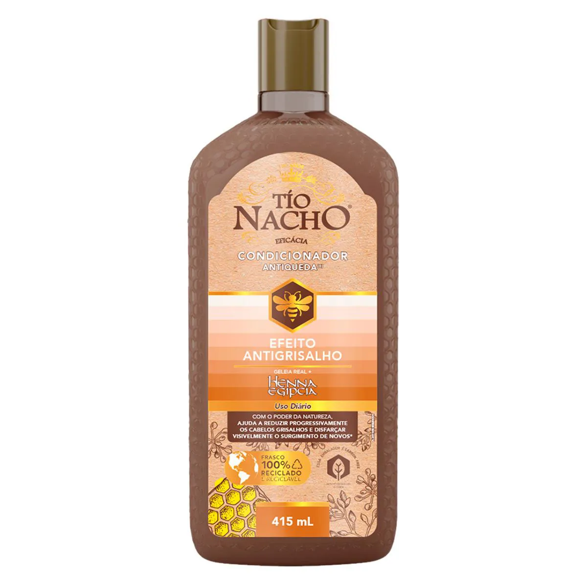 Condicionador Tío Nacho Antiqueda Efeito Antigrisalho 415ml