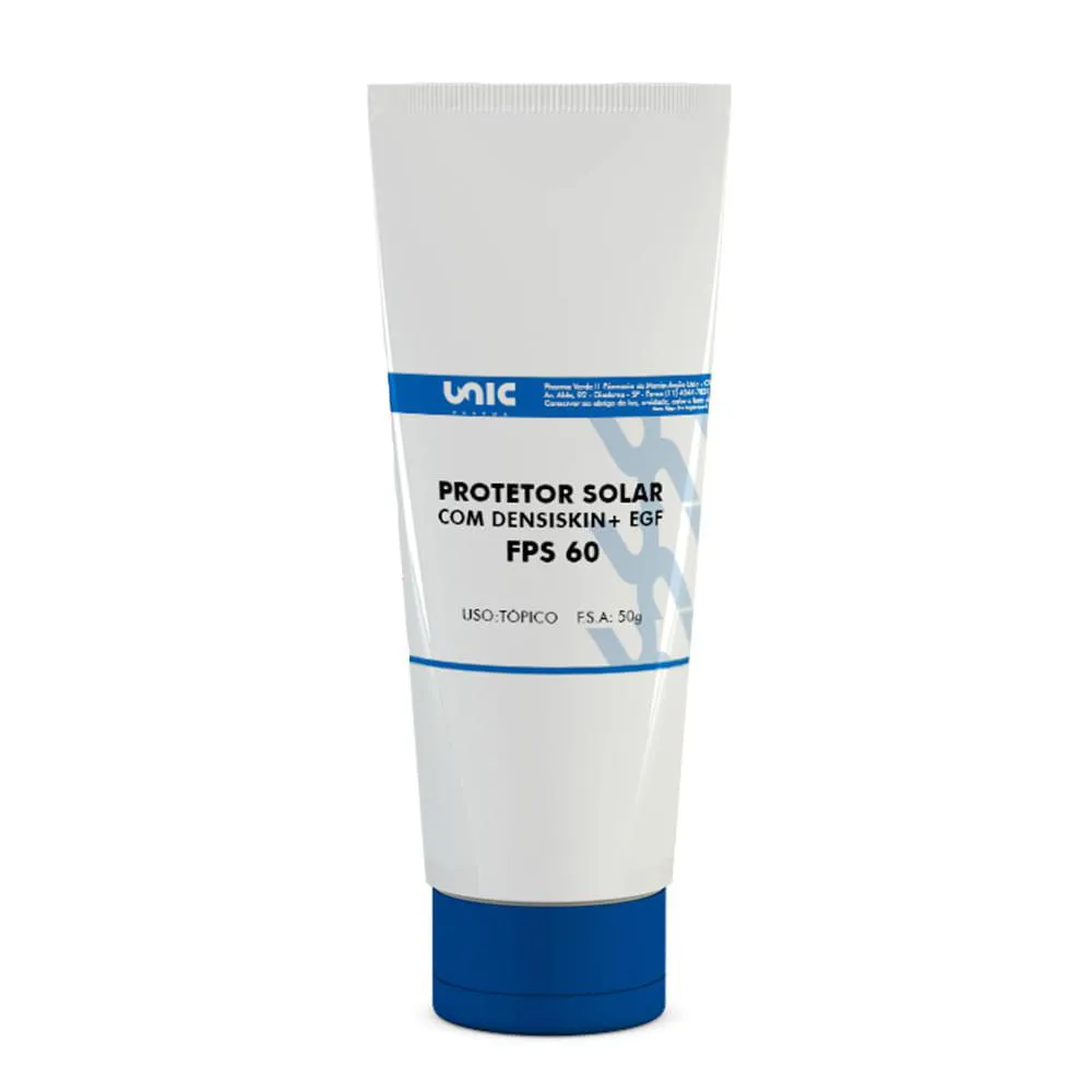 PROTETOR SOLAR FPS 60 COM DENSISKIN 5% + EGF 1% 50G