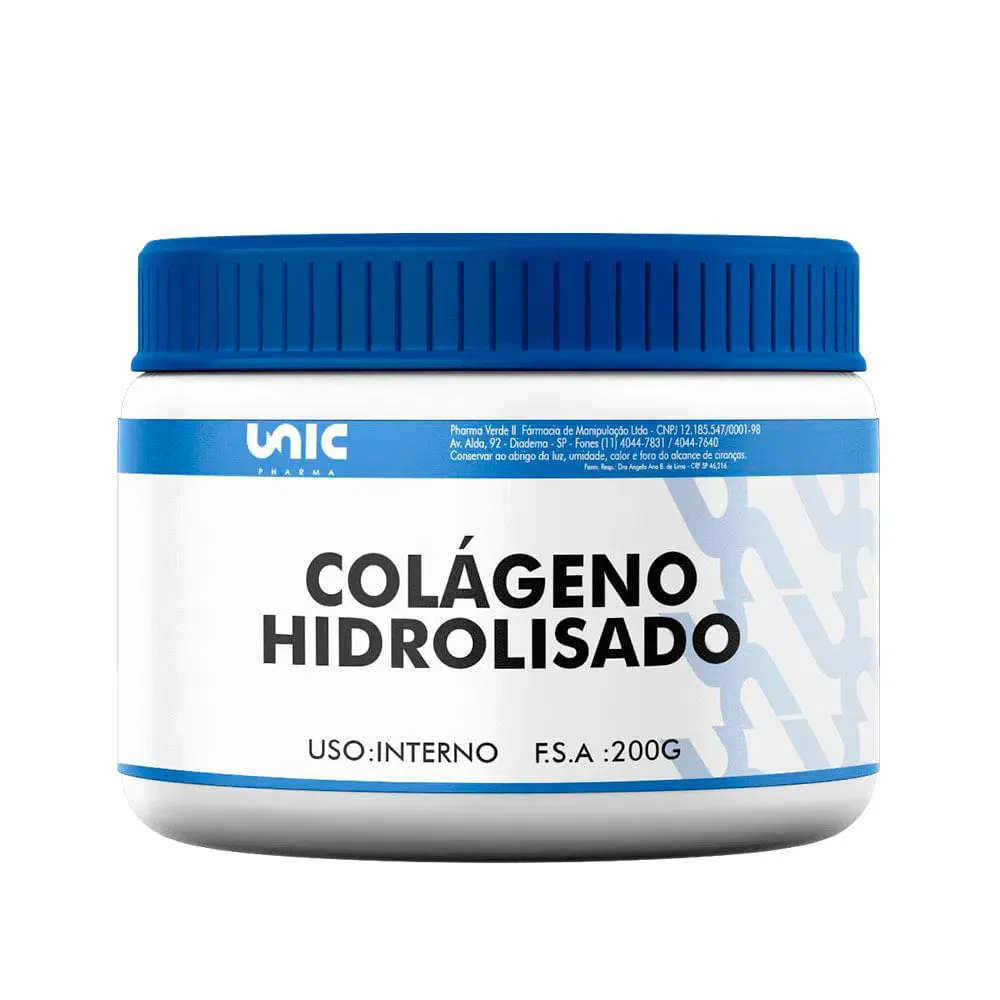 COLáGENO HIDROLISADO PURO EM Pó 200G
