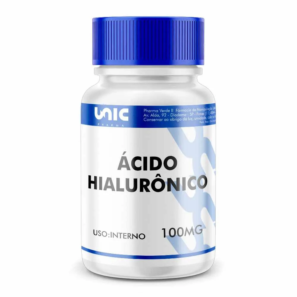 ÁCIDO HIALURôNICO 100MG - 90 CáPSULAS