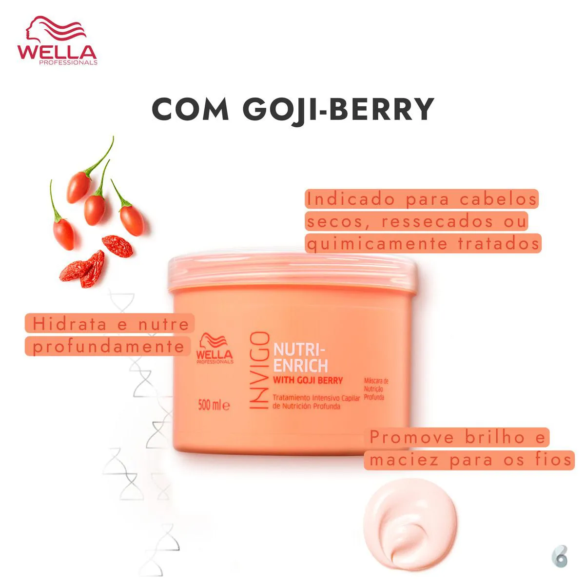 WELLA PROFESSIONALS INVIGO NUTRI-ENRICH - MáSCARA CAPILAR 500ML