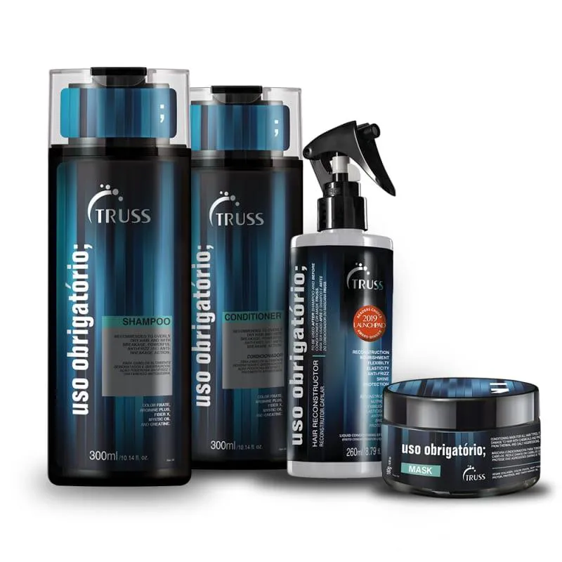 KIT TRUSS USO OBRIGATóRIO FULL (4 PRODUTOS)