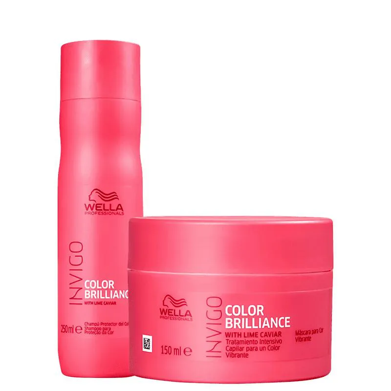 KIT WELLA PROFESSIONALS INVIGO COLOR BRILLIANCE TREATMENT DUO (2 PRODUTOS)