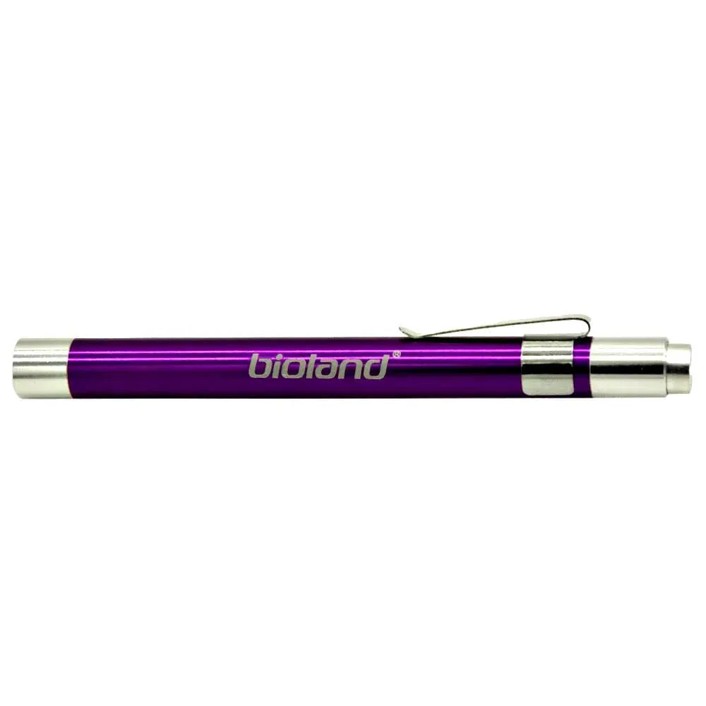LANTERNA CLíNICA LED DE BOLSO BIOLAND ROXA - UNIDADE