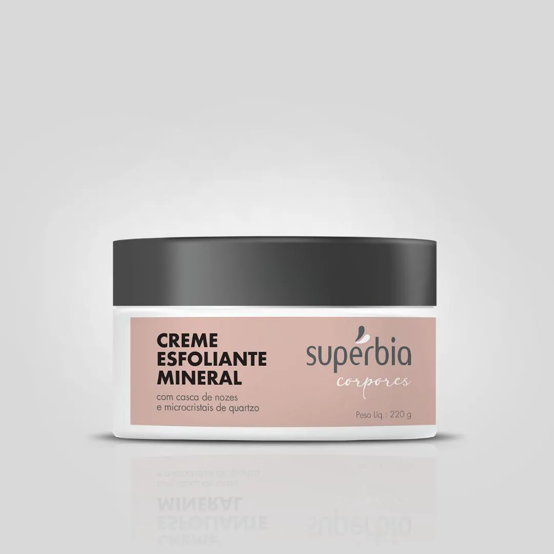 CREME ESFOLIANTE MINERAL SUPéRBIA (220 ML)