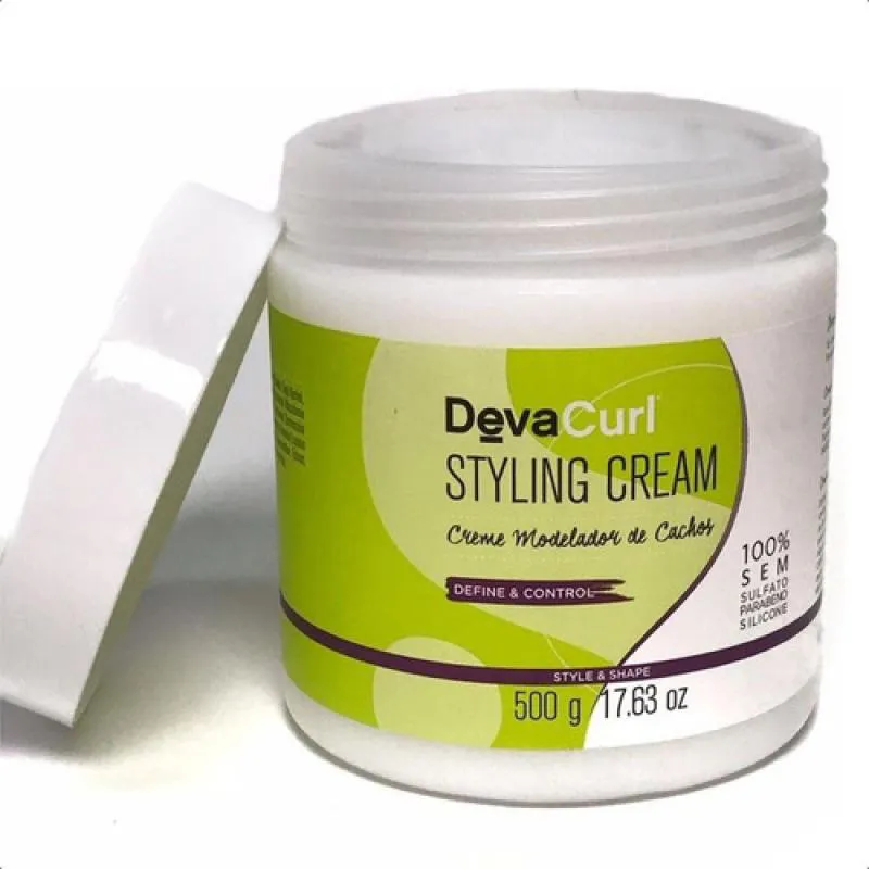 DEVA CURL - STYLING CREAM - CREME MODELADOR DE CACHOS 500 G