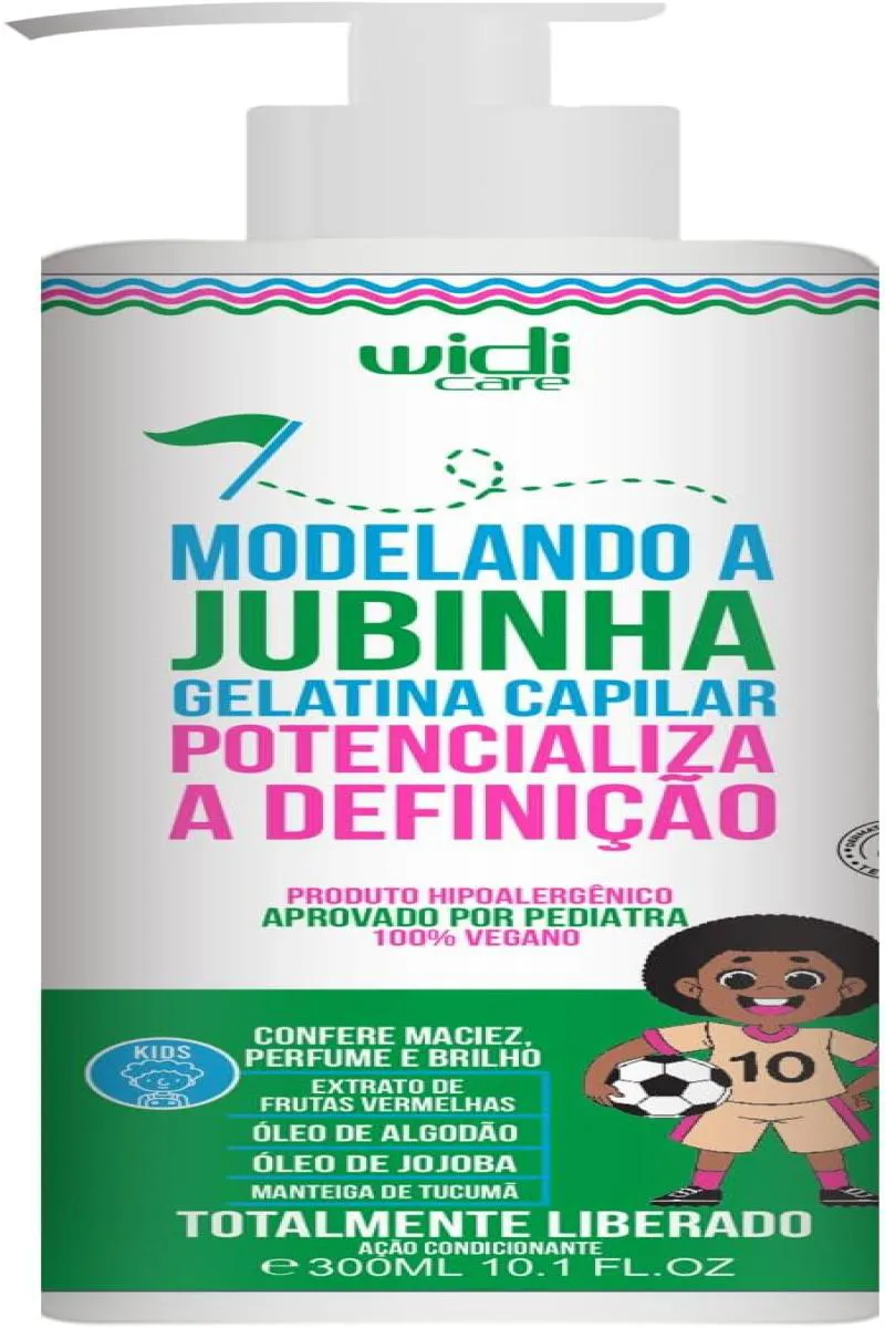 WIDI CADE - MODELANDO A JUBINHA GELATINA CAPILAR WIDI CARE 300 G