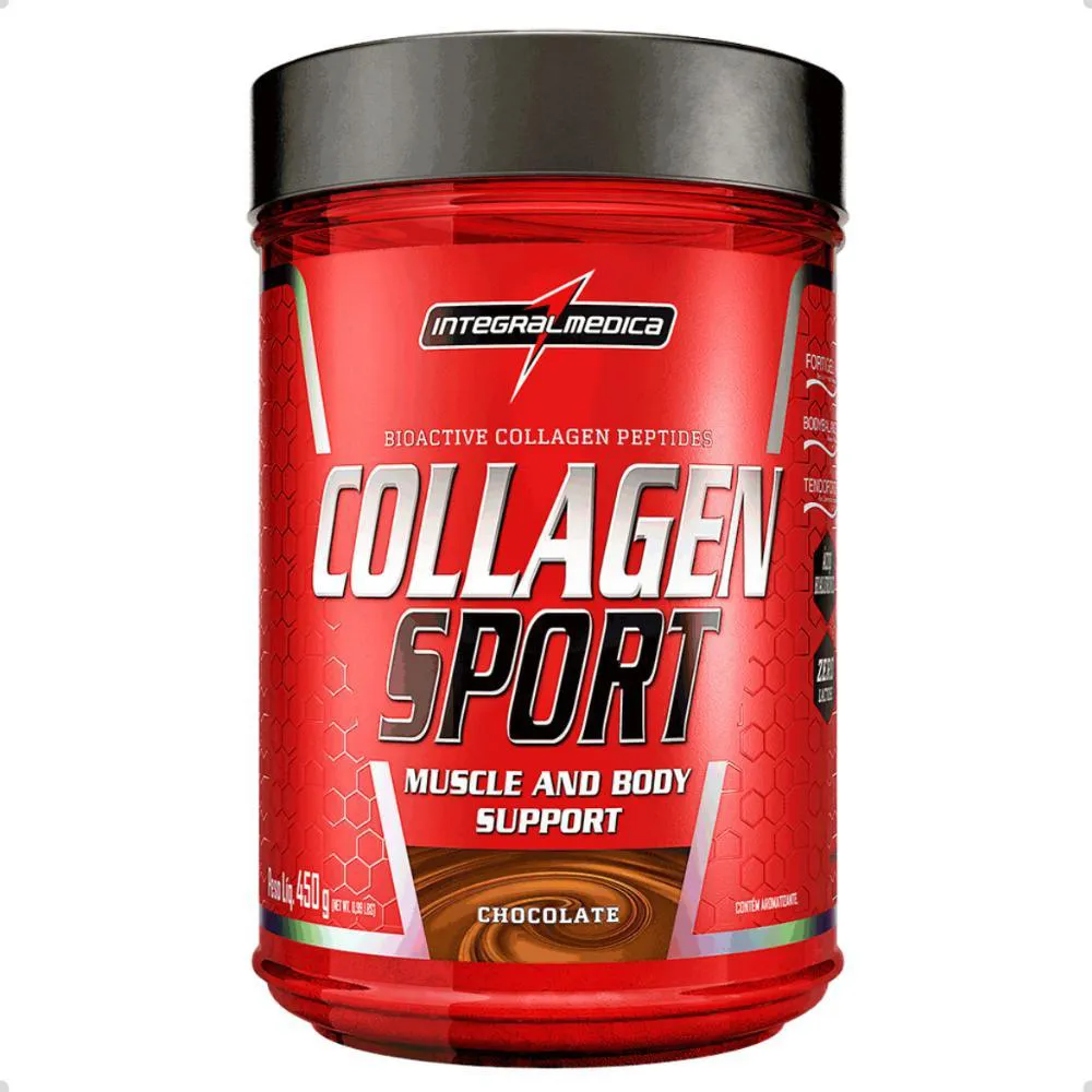 COLLAGEN SPORT BODY BALANCE BIOACTIVE 450G INTEGRALMEDICA Chocolate