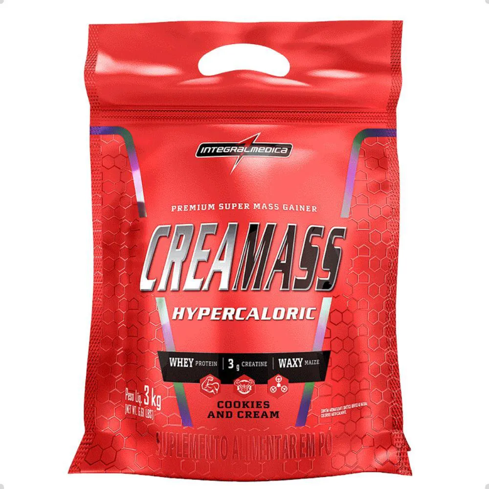 CREA MASS GAINER HIPERCALóRICO PREMIUM REFIL 3KG INTEGRALMEDICA Cookies