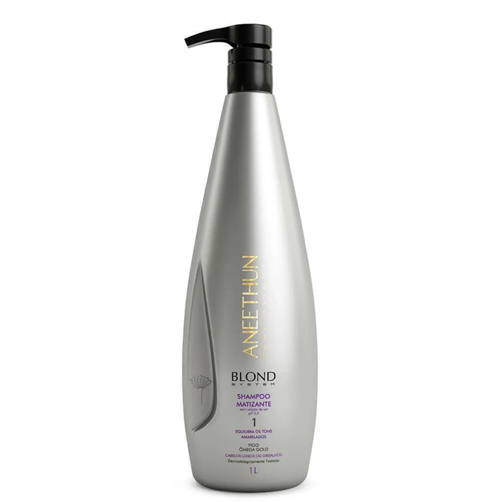 SHAMPOO ANEETHUN BLOND SYSTEM MATIZANTE 1L