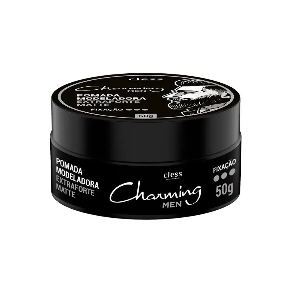 POMADA MODELADORA CHARMING EFEITO MATTE SECO 50G