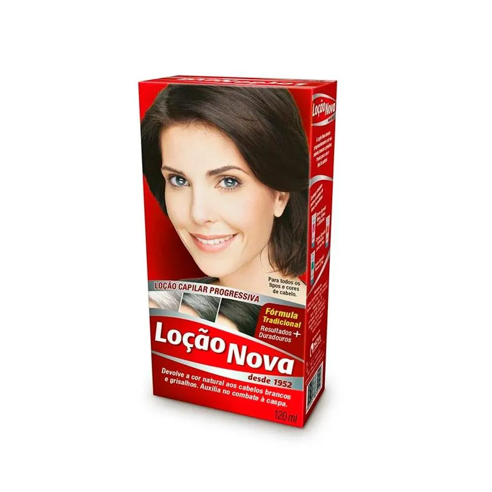 LOçãO CAPILAR PROGRESSIVA NOVA MULHER 120ML