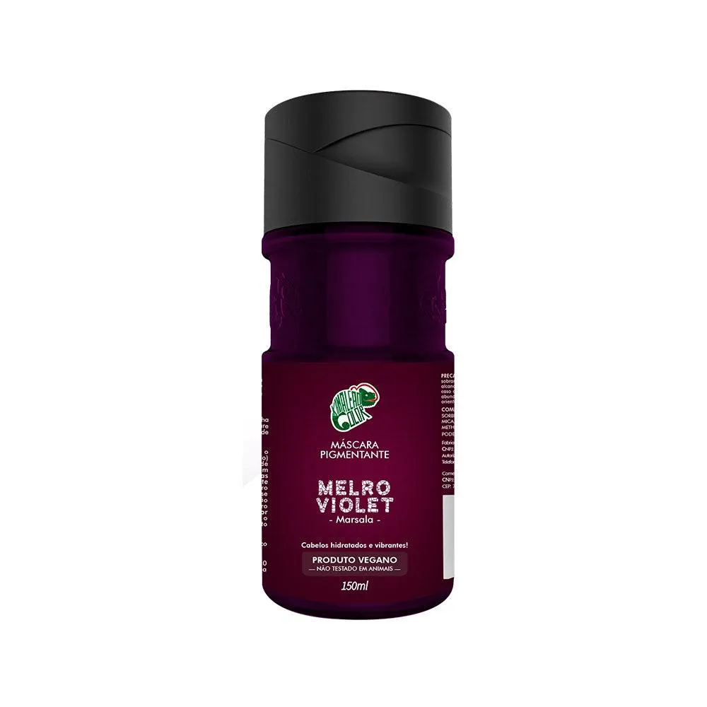 MáSCARA DE TRATAMENTO KAMALEãO COLOR PIGMENT MELRO VIOLET 150ML